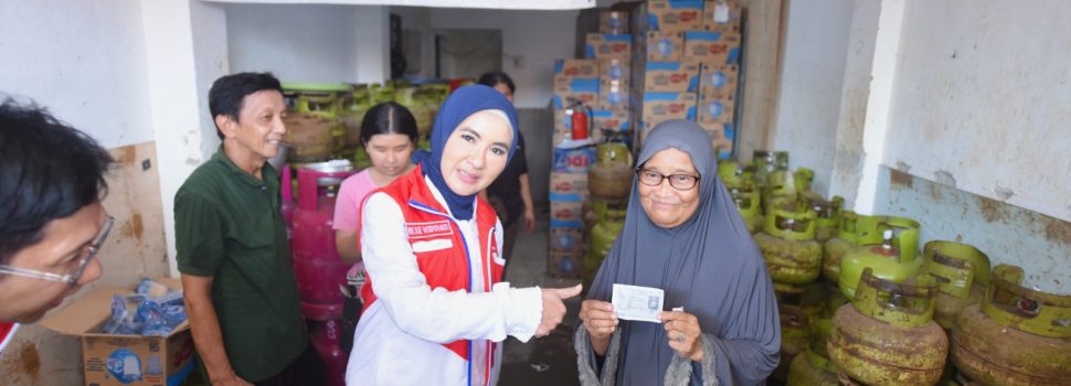 Dirut Pertamina Cek Langsung Penyaluran LPG 3 Kg di Wilayah Sumatera Selatan