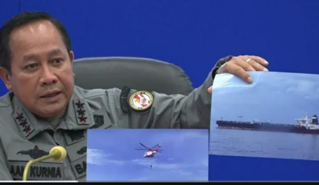 Bakamla Tangkap Kapal Bermuatan Minyak Mentah