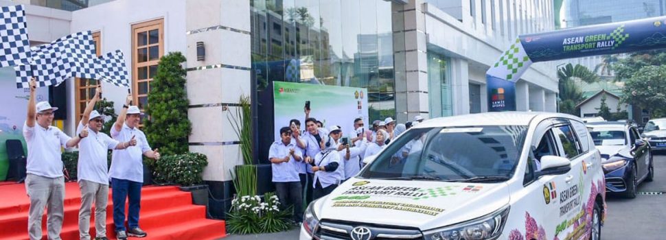 Dukung Energi Bersih 8 Unit mobil Ikuti Green Transport Rally