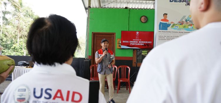 Delegasi Youth Dialogue Southeast Asia Youth Energy Forum (SAYEF) Kunjungi Desa Energi Berdikari Pertamina