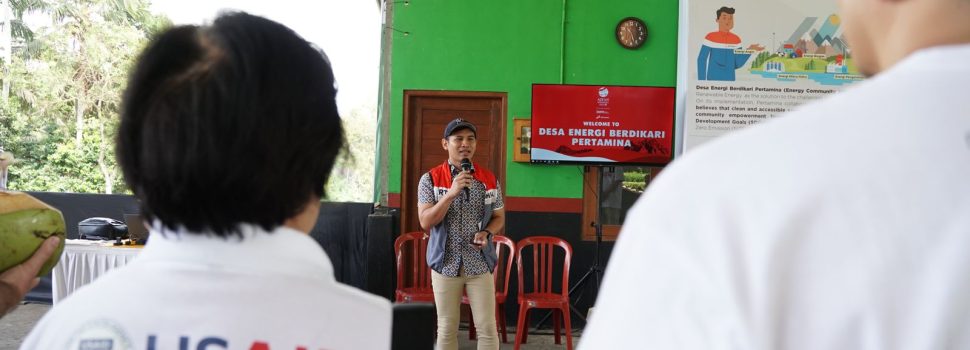 Delegasi Youth Dialogue Southeast Asia Youth Energy Forum (SAYEF) Kunjungi Desa Energi Berdikari Pertamina