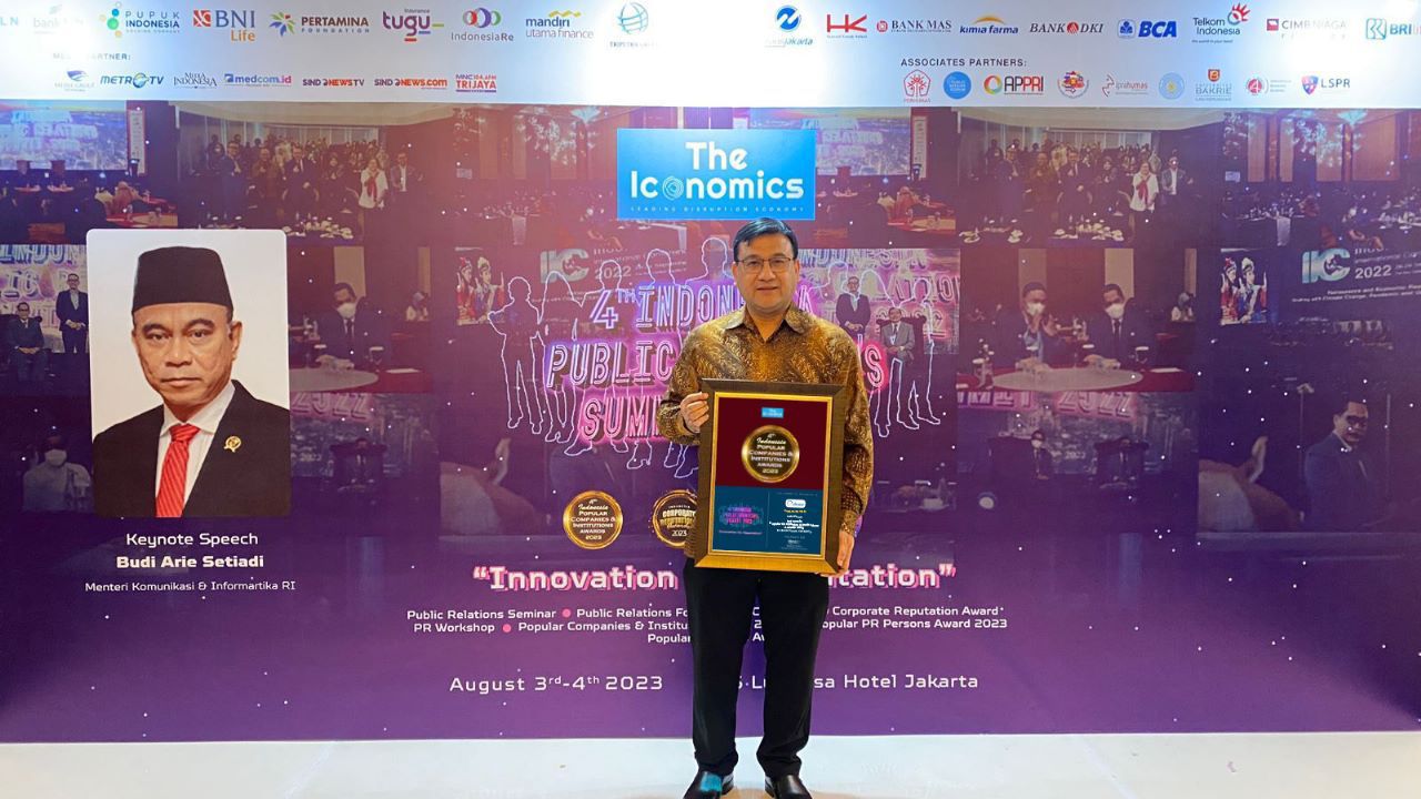 Elnusa Raih Penghargaan Popular Companies & Institutions 2023 Government Category