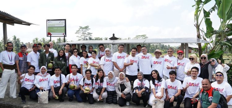 Delegasi Youth Dialogue Southeast Asia Youth Energy Forum (SAYEF) Kunjungi Desa Energi Berdikari Pertamina