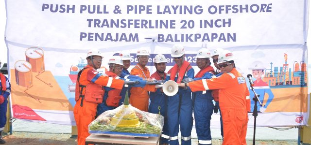 Perdana, Pertamina PDC Bangun Jaringan Pipa Bawah Laut Di Balikpapan