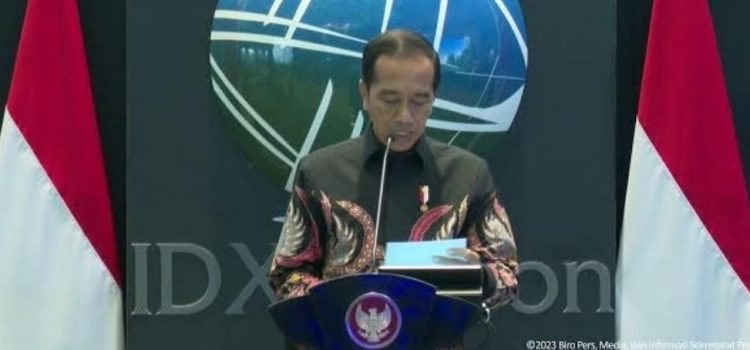 Jokowi Luncurkan Bursa Karbon