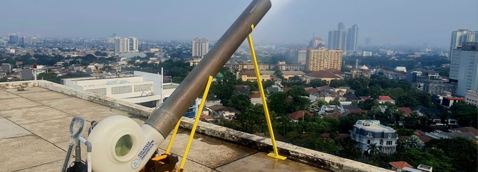 Tekan Polusi Udara Jakarta, Kantor Pusat PLN Gunakan Mist Generator