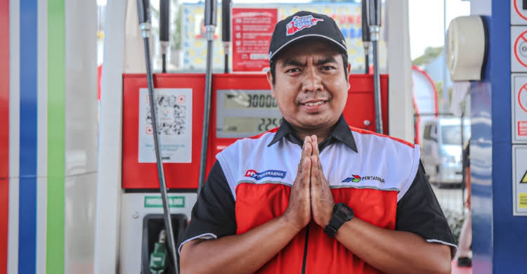 Beri Promo Spesial di HPN 2023, Direksi Pertamina Patra Niaga Sapa Konsumen di SPBU