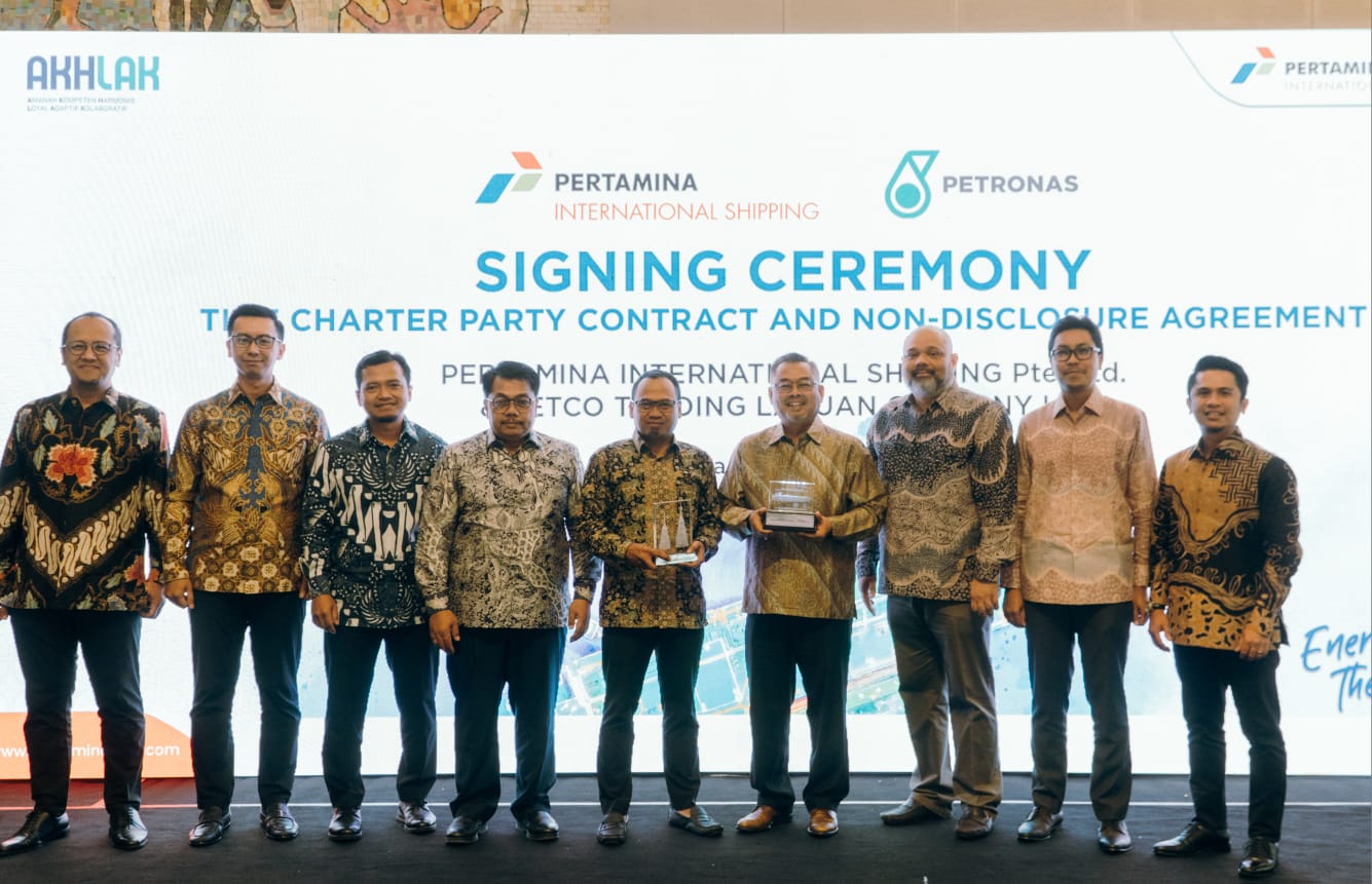 Perkuat Kolaborasi Antar Negara ASEAN, PIS Teken Kerja Sama Charter Kapal US$ 32,8 Juta dengan PETCO