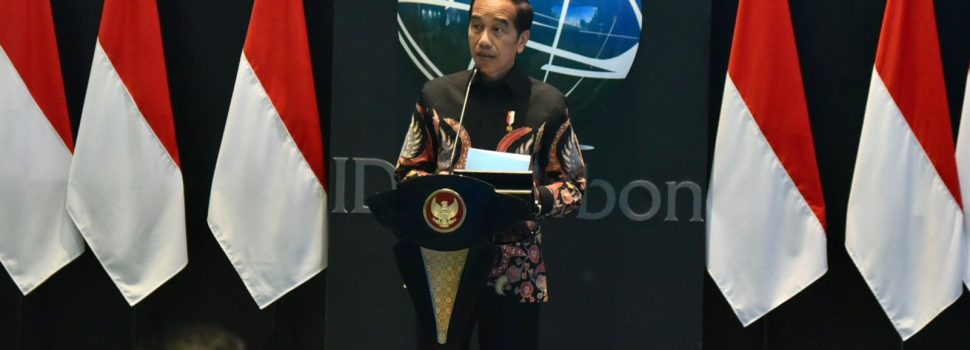 Presiden Luncurkan Indonesia Carbon Exchange Untuk Kurangi Gas Efek Rumah Kaca