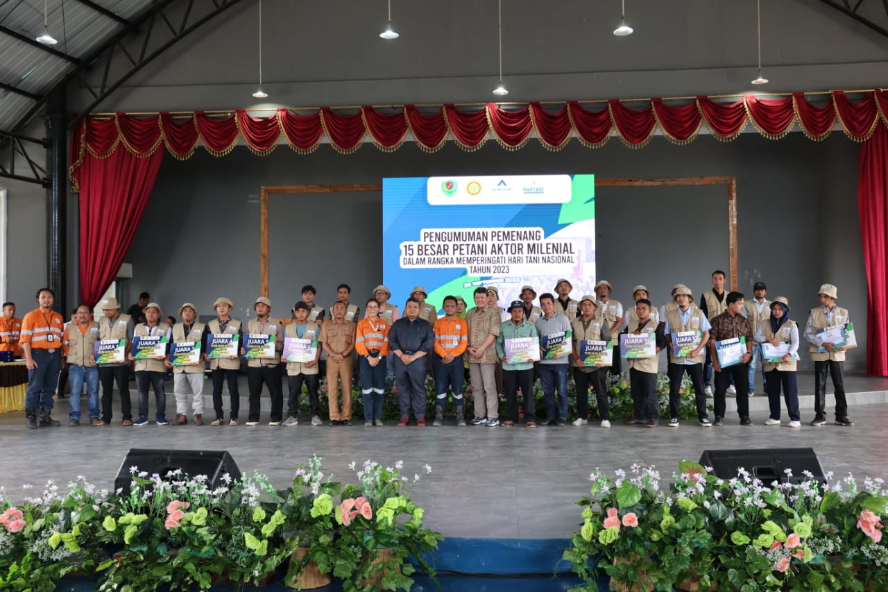 Peringati Hari Pertanian Nasional, PTAR Umumkan 15 Petani Aktor Milenial Tapsel