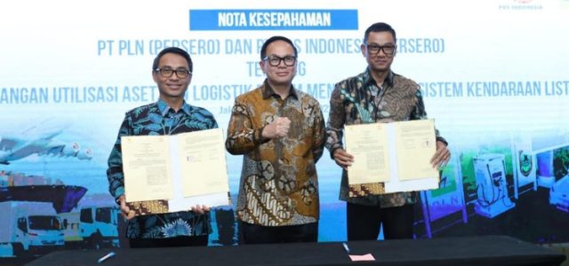 Sinergi BUMN, PLN-Pos Indonesia Integrasikan Rantai Pasok Logistik dan Akselerasi Kendaraan Listrik