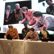 Penandatanganan Perjanjian Way Ratai Sebagai Tindak Lanjut Kerjasama Chevron dan PT PGE, Tbk