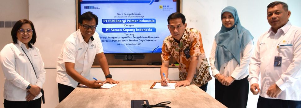 Kejar NZE 2060, PLN EPI Lakukan Sinergi Dengan PT Semen Kupang Indonesia