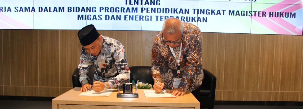 APHMET dan FH UII Teken Kerja Sama Program Pendidikan Tinggi Tingkat Magister Bidang Migas