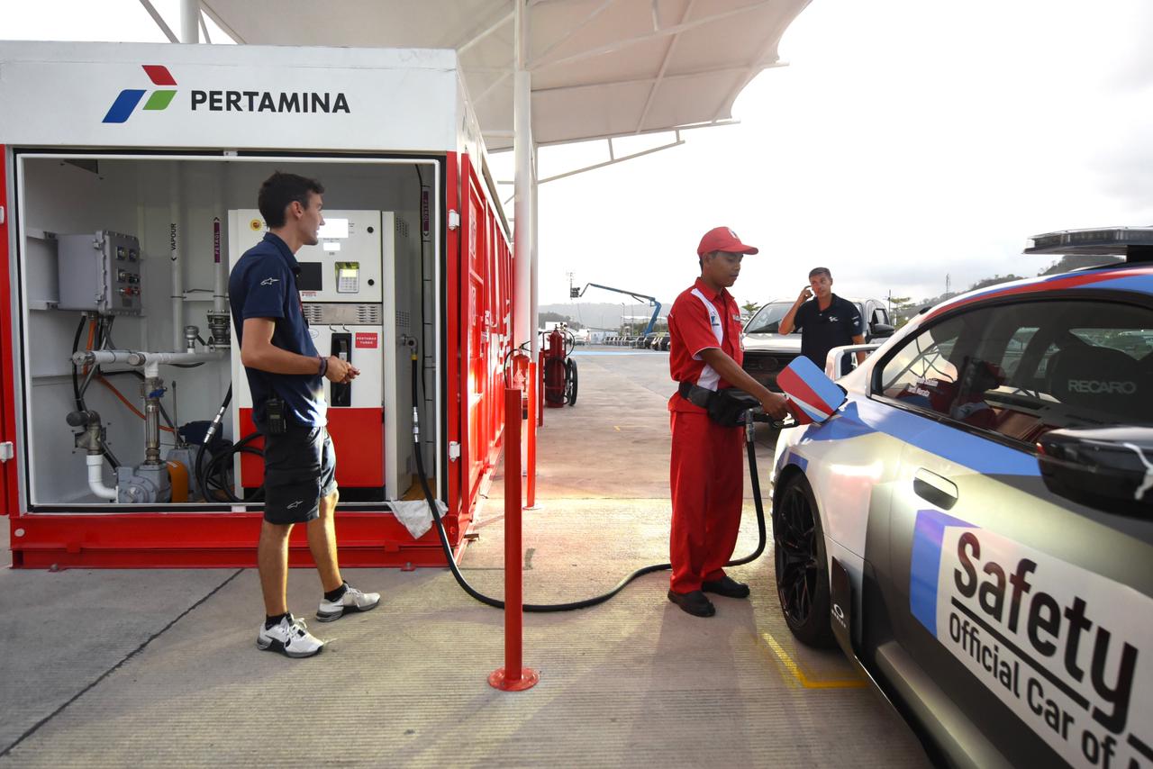 SPBU Modular Beroperasi di Pertamina Grand Prix of Indonesia 2023