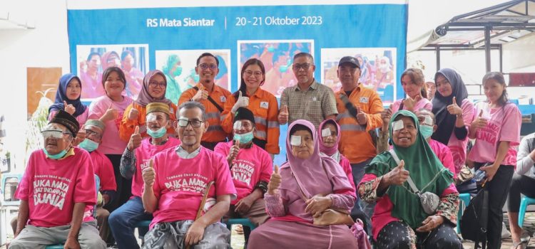 Targetkan 1.300 Mata Bebas Katarak, PTAG Sembuhkan 226 Mata di Pematang Siantar
