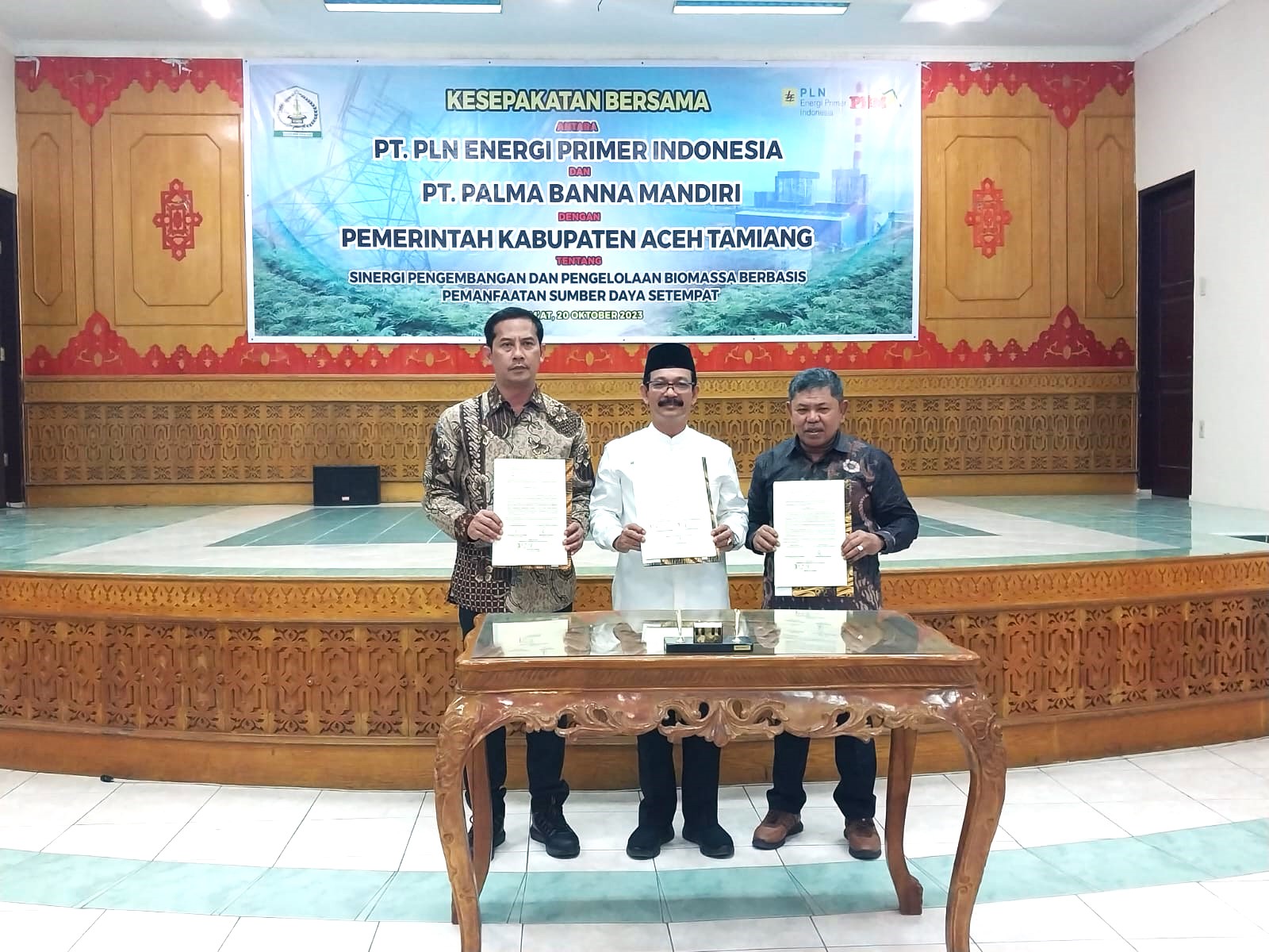 Pemkab Aceh Tamiang Dukung Pemanfaatan Biomassa untuk Co-Firing PLTU