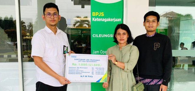 Pertamina PDC Bantu Pencairan JKK Karyawannya Yang Meninggal Dunia