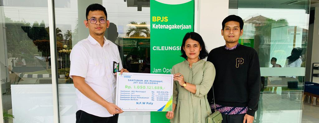 Pertamina PDC Bantu Pencairan JKK Karyawannya Yang Meninggal Dunia