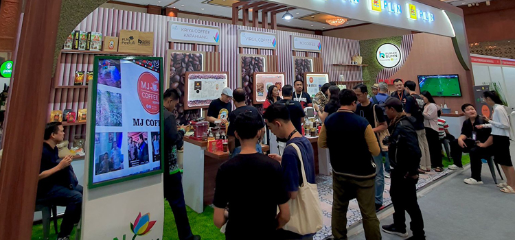 Kopi Produk UMKM Binaan PLN Laris Manis di Indonesia Premium Coffee Expo