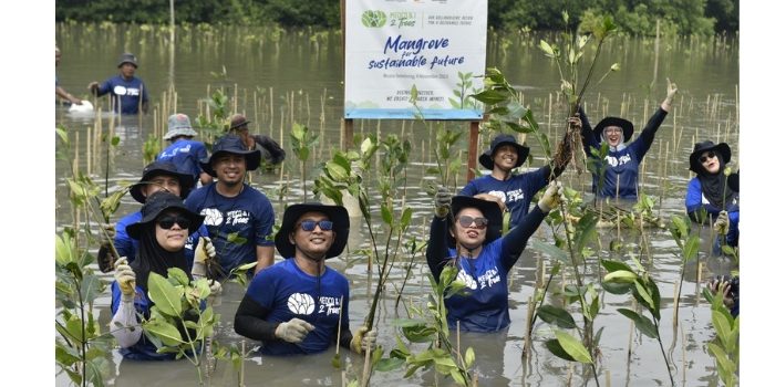 Ribuan Pekerja Medco E&P Ikut Tanam dan Donasi Pohon di Lahan Kritis