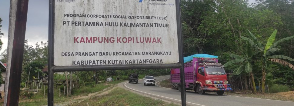 Pertamina Hulu Kalimantan Timur Bantu Pengembangan Kampung Kopi Luwak