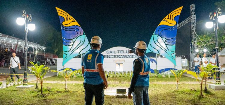 Papua Tanpa Kedip, PLN Sukses Layani Listrik Sail Teluk Cendrawasih 2023 di Biak