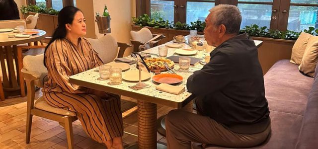 Puan Ketemu Luhut di Singapura, Pengembangan Penyimpanan Emisi Karbon Jadi Salah Satu Bahasan