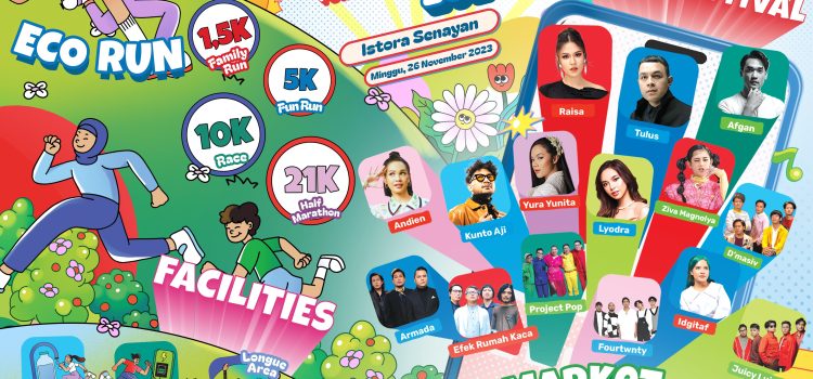 Diikuti Hampir 20 Ribu Peserta, Pertamina Eco RunFest 2023 Akan Diramaikan Musisi dan Brand Lokal