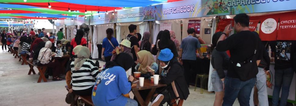Booth UMKM Diserbu Pengunjung Pertamina Eco RunFest 2023