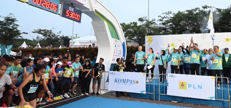Ajang Kampanye Ramah Lingkungan, PLN Electric Run 2023 Berhasil Kurangi Emisi 11.880 Kg CO2