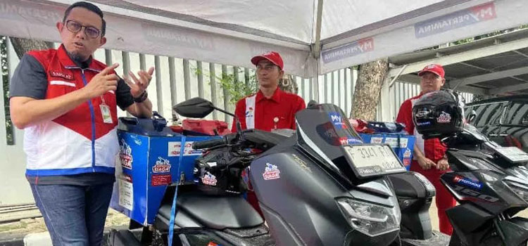 Bantu Pengendara Dalam Keadaan Darurat BBM, Pertamina Siapkan Puluhan Unit Motoris