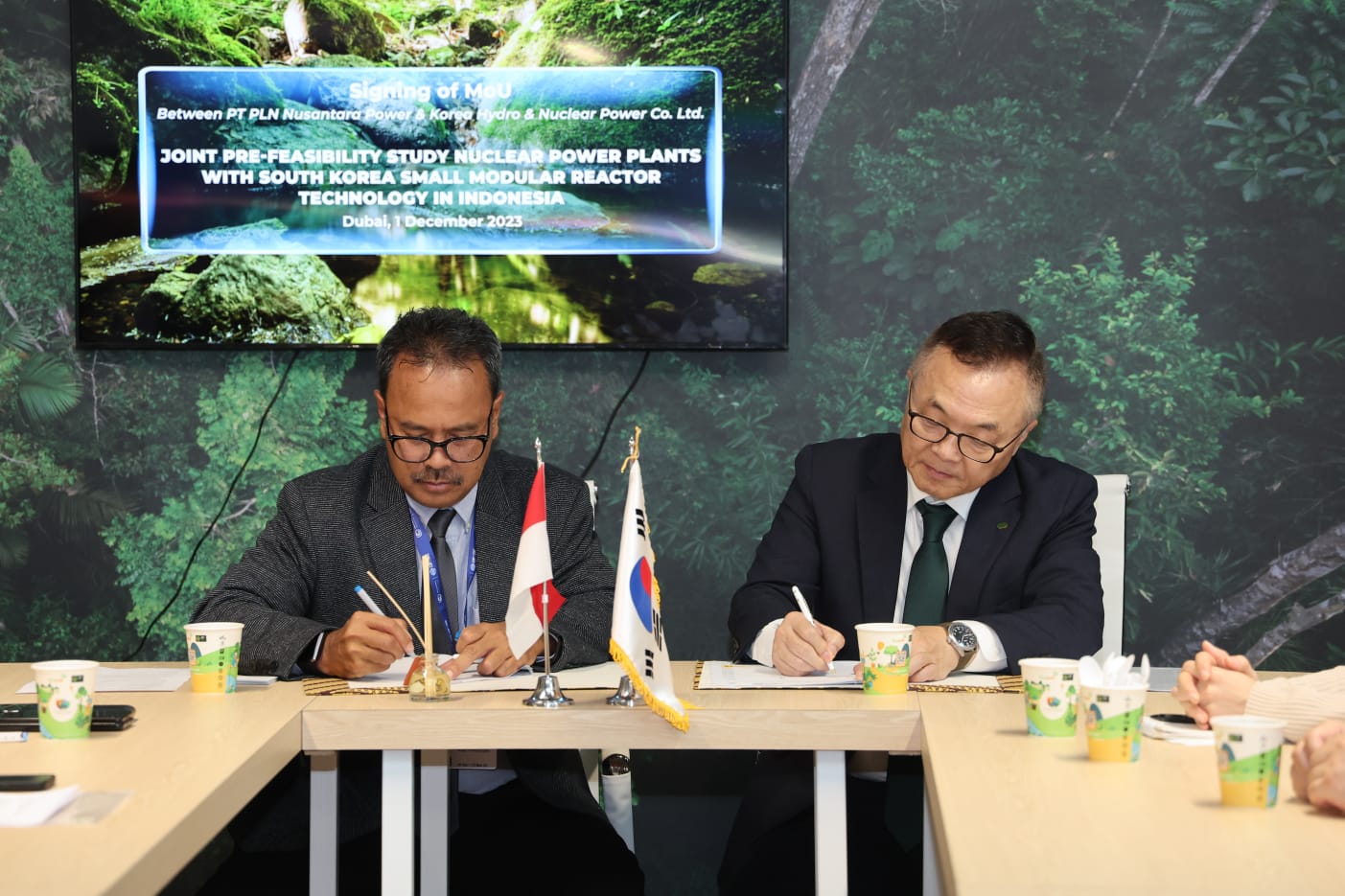Di Forum COP28 Dubai, PLN dsn KHNP Korsel Mulai Jajaki Energi Nuklir