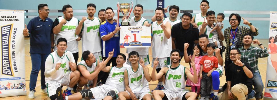 Tim Basket Sub Holding Upstream Menangi Pertamina Cup 2023