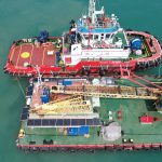 Menuju Green Company, PTK Pasang PLTS di Kapal Derek FC Dwipangga