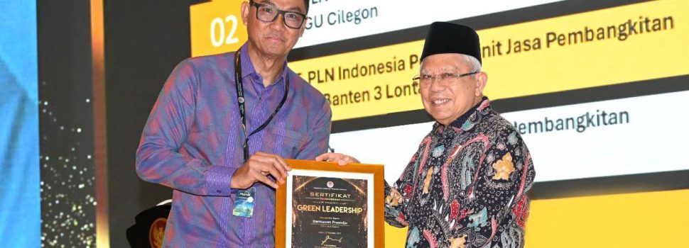 Lagi!! Darmawan Prasodjo Raih Green Leadership Utama Award, PLN Juga Borong 20 Proper Emas KLHK 2023