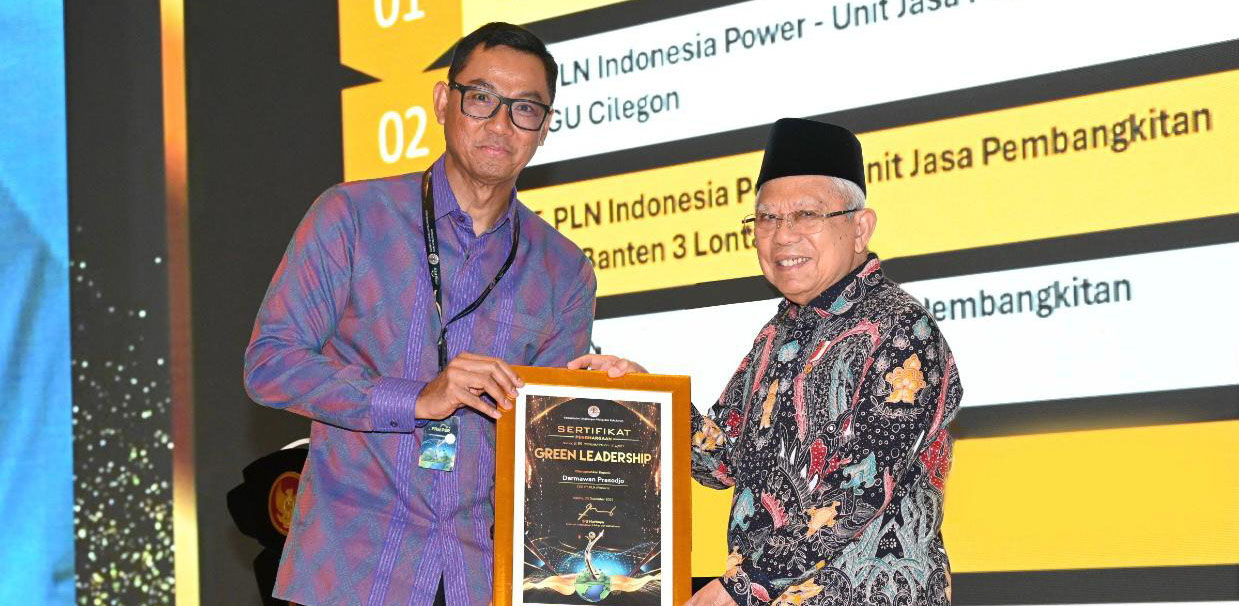 Lagi!! Darmawan Prasodjo Raih Green Leadership Utama Award, PLN Juga Borong 20 Proper Emas KLHK 2023