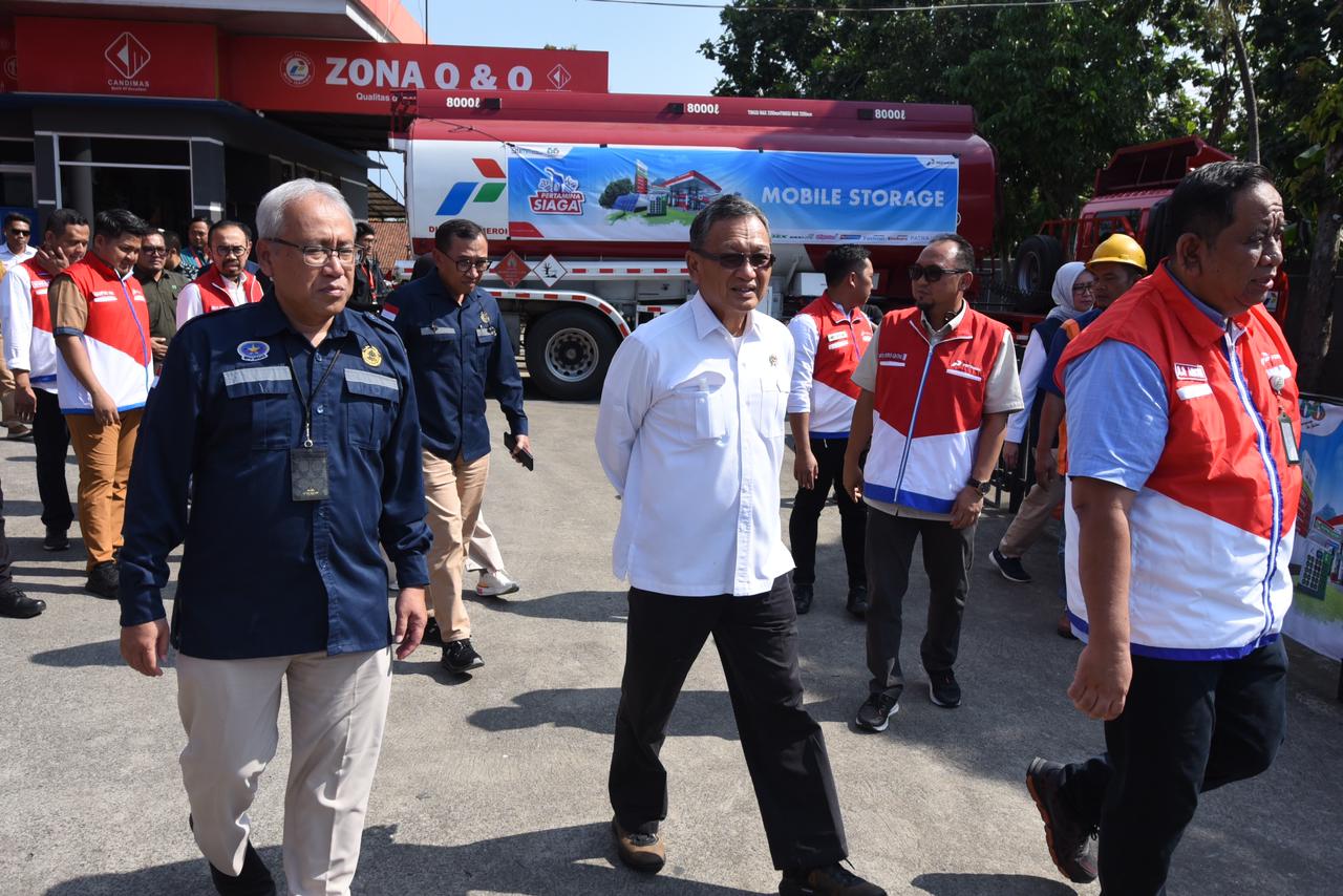 Optimalkan Layanan Jelang Nataru 2024, Menteri ESDM Apresiasi Pertamina