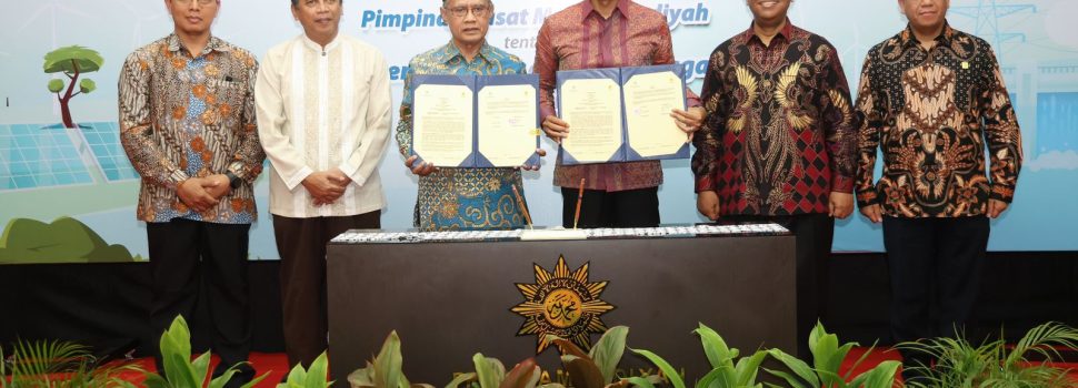 PLN dan PP Muhammadiyah Tandatangani Kerja Sama Kembangkan Sektor Energi, Pendidikan Hingga Layanan Kesehatan