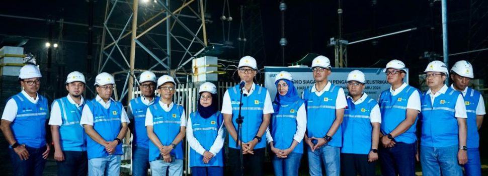 PLN Sukses Amankan Suplai Listrik Secara Nasional di Malam Tahun Baru 2024