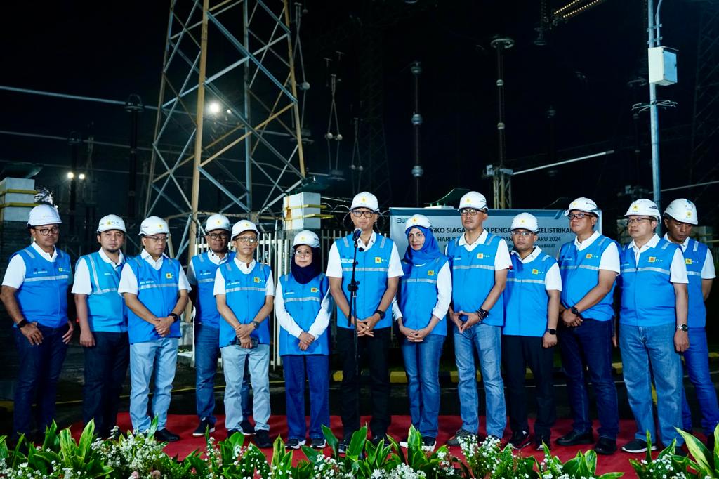 PLN Sukses Amankan Suplai Listrik Secara Nasional di Malam Tahun Baru 2024