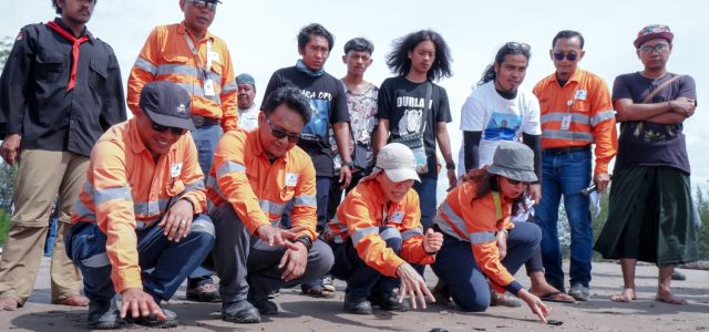PTAR Siap Lepas 1.000 Tukik di Pantai Barat Muara Opu Tapsel