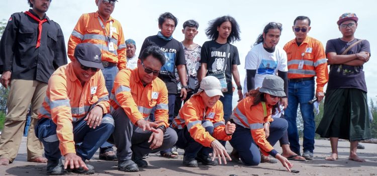 PTAR Siap Lepas 1.000 Tukik di Pantai Barat Muara Opu Tapsel