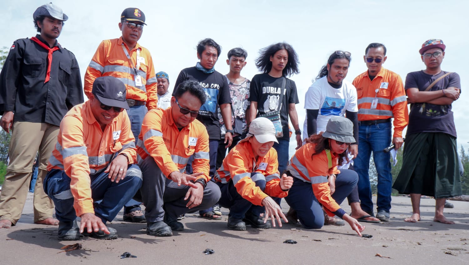 PTAR Siap Lepas 1.000 Tukik di Pantai Barat Muara Opu Tapsel