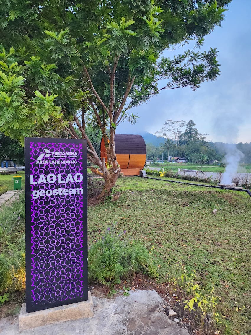 Bangkitkan Sektor Pariwisata, PGE Resmikan Lao - Lao Geopark Di Sumut