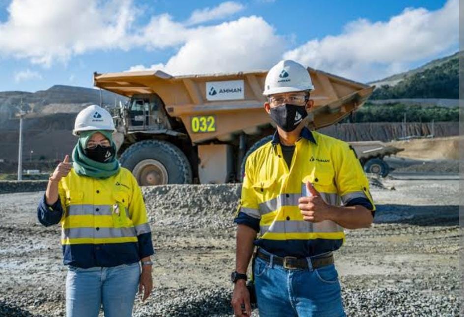 Amman Mineral Sisakan Dana IPO Rp152,99 Miliar