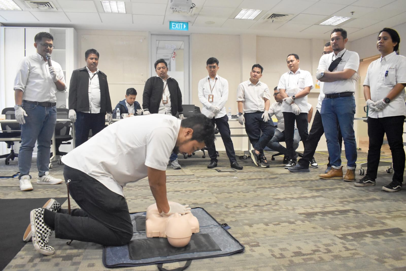 Tingkatkan Keterampilan First Aider, Pertamina Gelar Refreshment