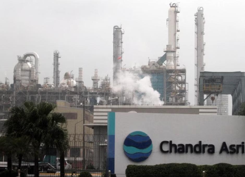 Diisukan Ada Kebocoran Gas, Chandra Asri Shut Down Pabrik Ethylene