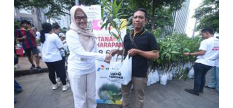 Wujudkan Pencapaian Target NZE 2060, Pertamina Dukung Gerakan Penanaman 100.000 Bibit Pohon 