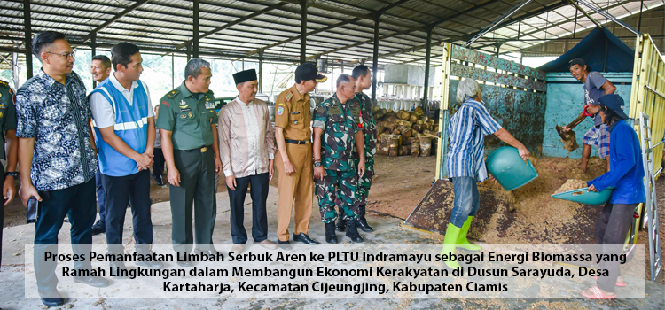 PLN EPI Lakukan Pengiriman Perdana Serbuk Limbah Aren untuk Cofiring PLTU Indramayu